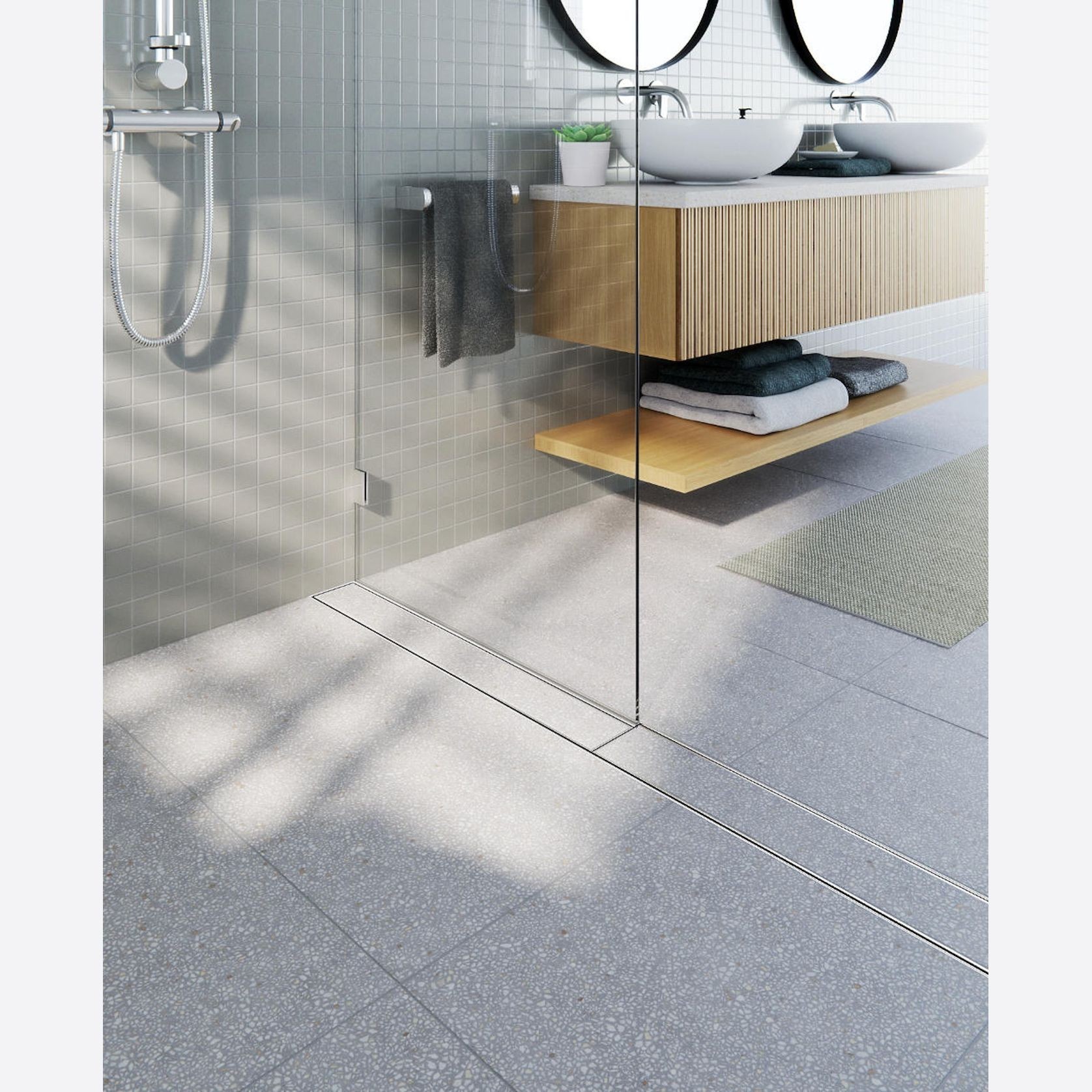 Shower Screen Support Drain gallery detail image