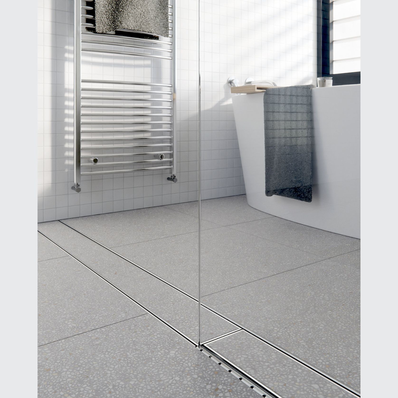 Shower Screen Support Drain gallery detail image