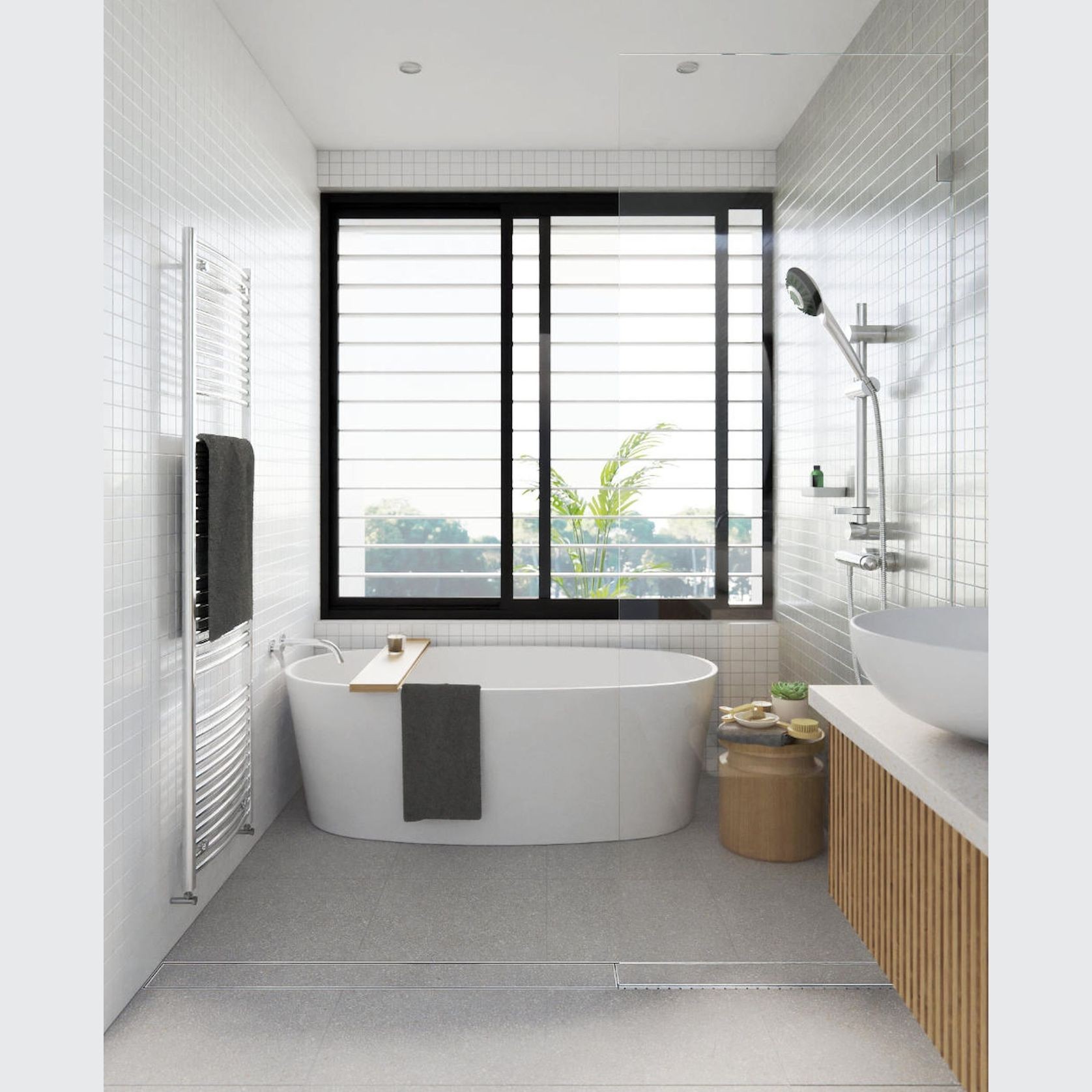 Shower Screen Support Drain gallery detail image
