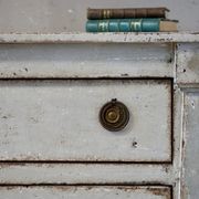 Antique French Directoire Painted Commode gallery detail image