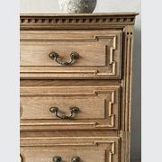Antique French Bleached Oak Commode gallery detail image