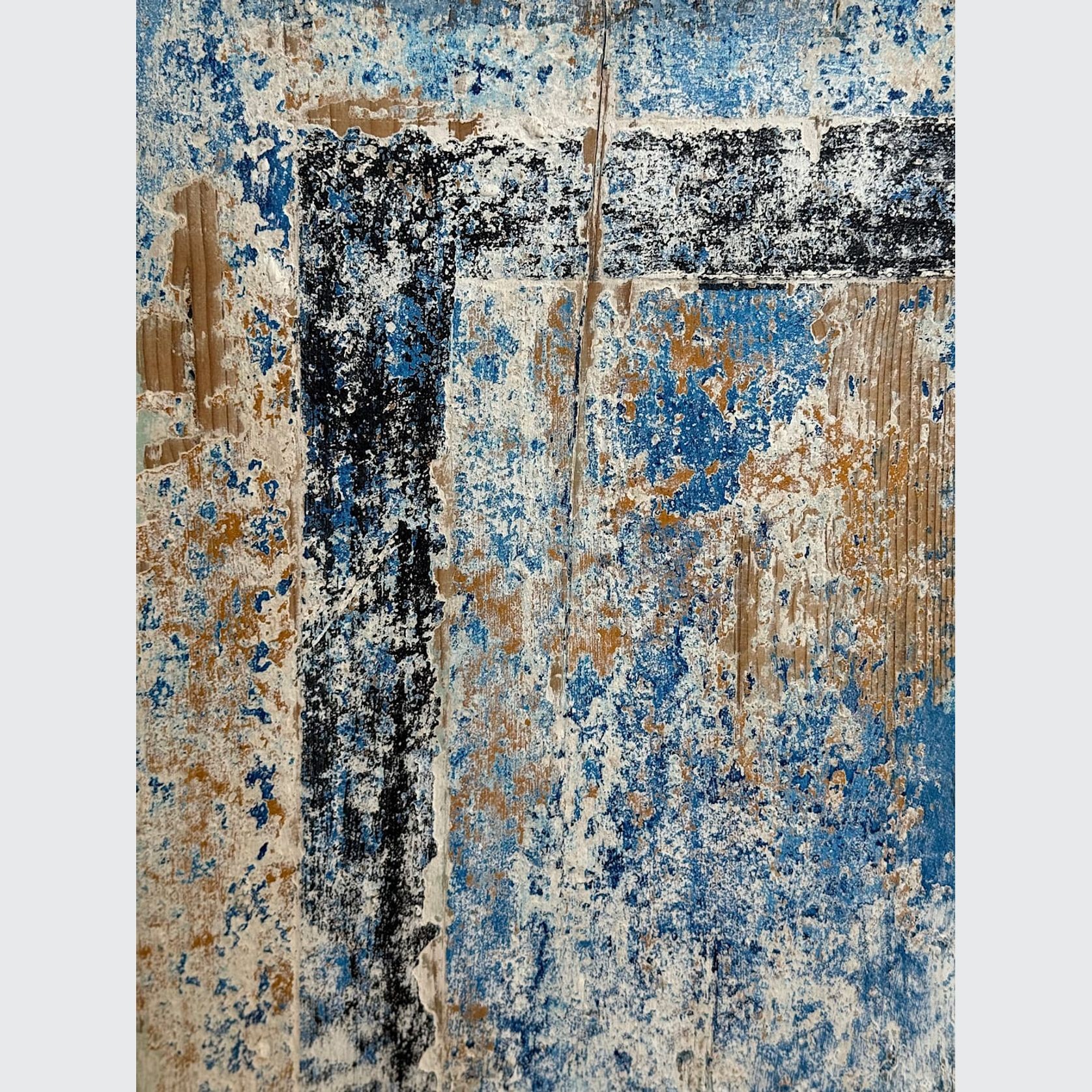 French Antique Provincial Painted Bank of Drawers gallery detail image