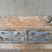 French Antique Provincial Painted Bank of Drawers gallery detail image