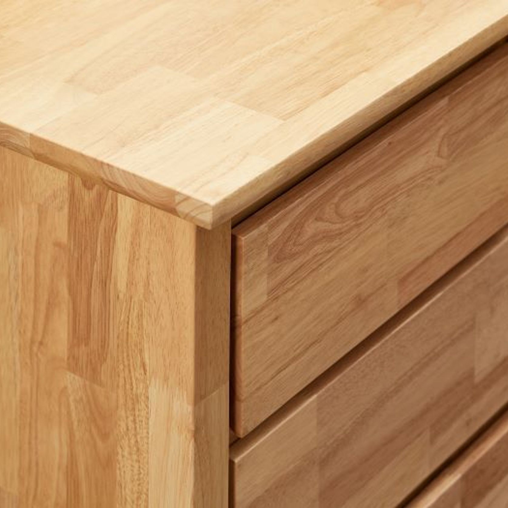Myer Low Chest Of Drawers | Natural Hardwood gallery detail image