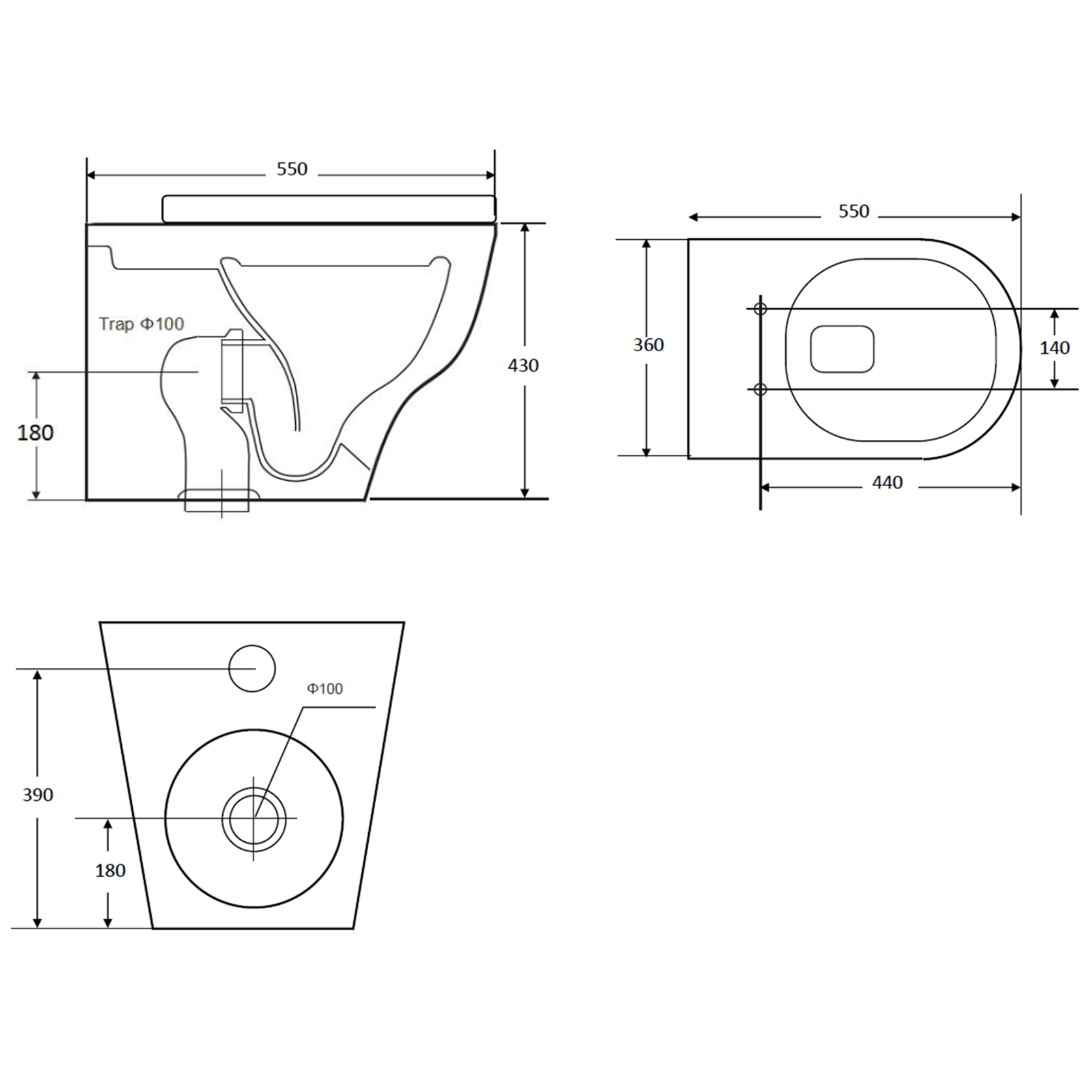 Boston Toilet Collection gallery detail image