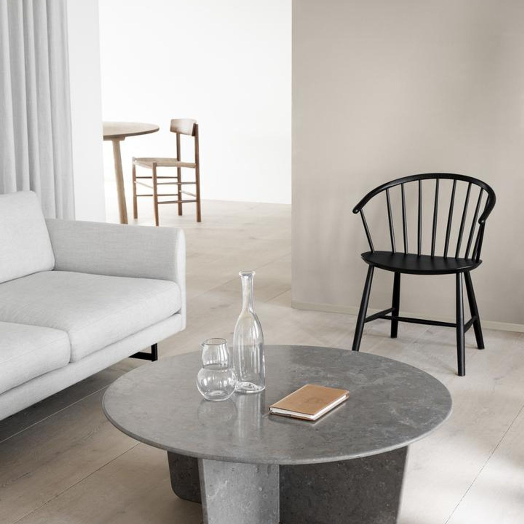 Tableau Coffee Table Round by Fredericia gallery detail image