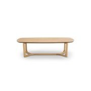Span Ashwood Oval Coffee Table | Natural Oak gallery detail image