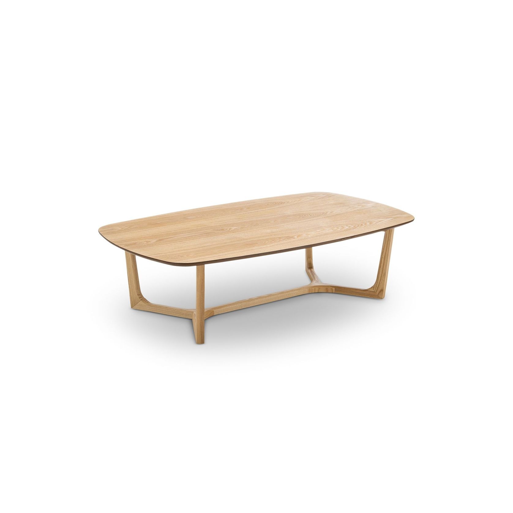 Span Ashwood Oval Coffee Table | Natural Oak gallery detail image