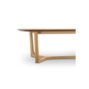 Span Ashwood Oval Coffee Table | Natural Oak gallery detail image