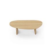 Arco 130cm Oval Oak Coffee Table | Natural gallery detail image