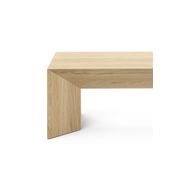 Edje 130cm Oak Coffee Table | Natural gallery detail image
