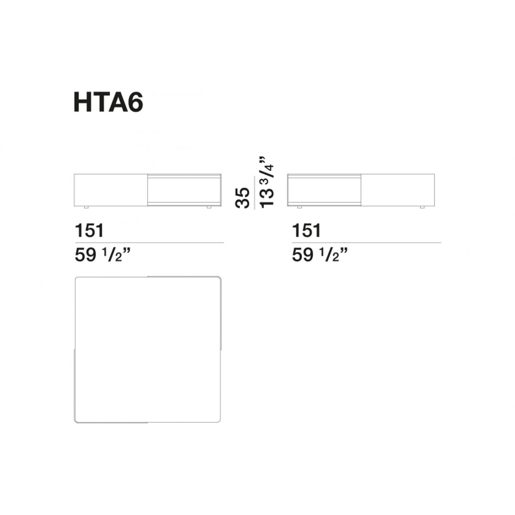 Hubert Coffee Table by Molteni&C gallery detail image