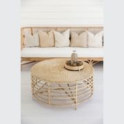 Intan Rattan Round Coffee Table 100cm gallery detail image