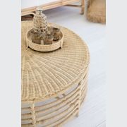 Intan Rattan Round Coffee Table 100cm gallery detail image
