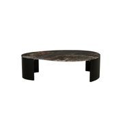 Oberon Curve Marble Coffee Table gallery detail image