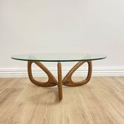 Maddox Mid-Century Round Coffee Table gallery detail image