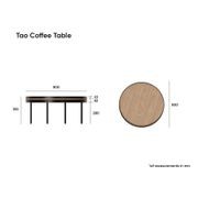 Tao Table - Large - Black gallery detail image