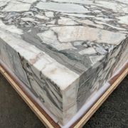Square Coffee Table-Milky Bleu Marble | Natural Stone Co. gallery detail image