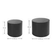 Stump Table Set - Black gallery detail image