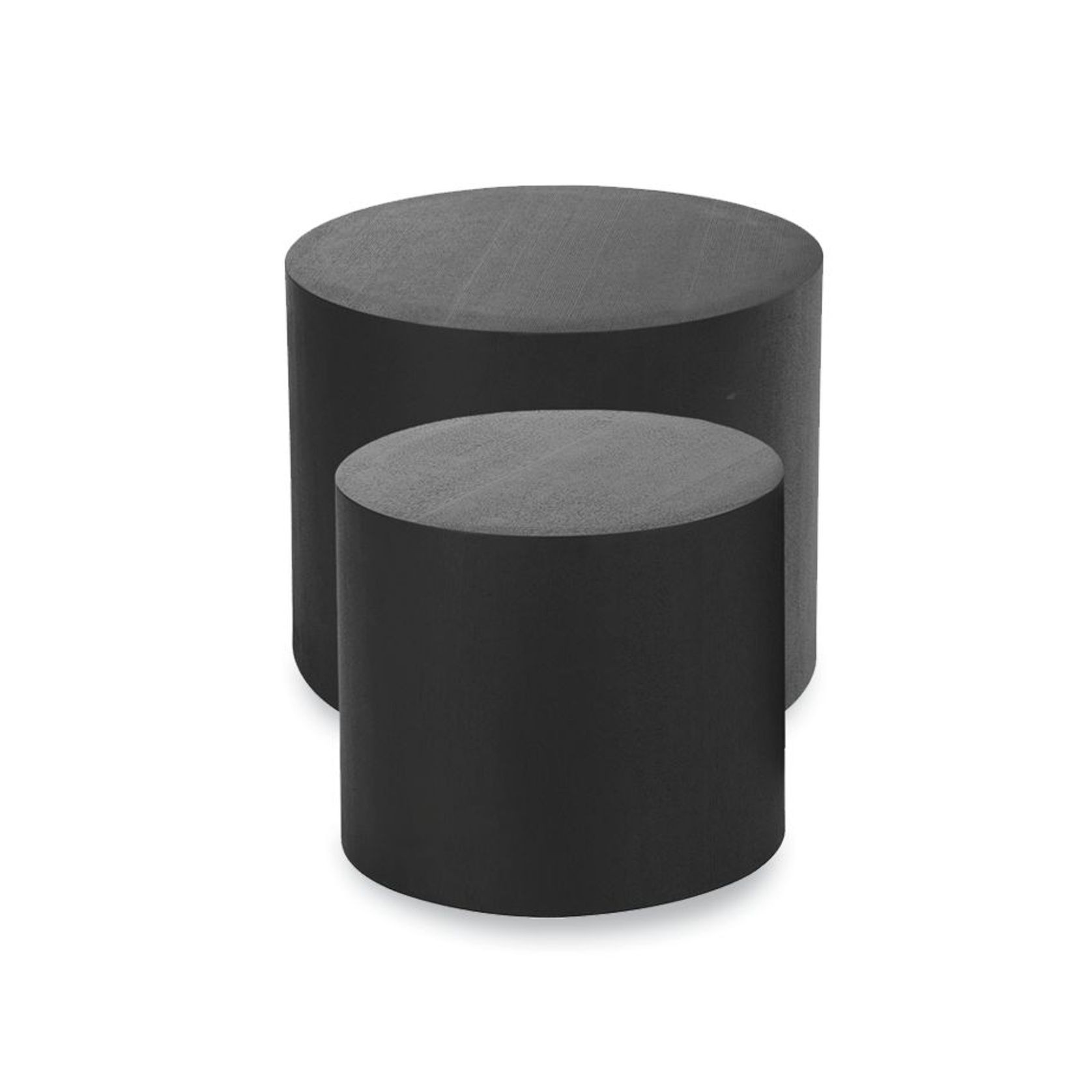 Stump Table Set - Black gallery detail image