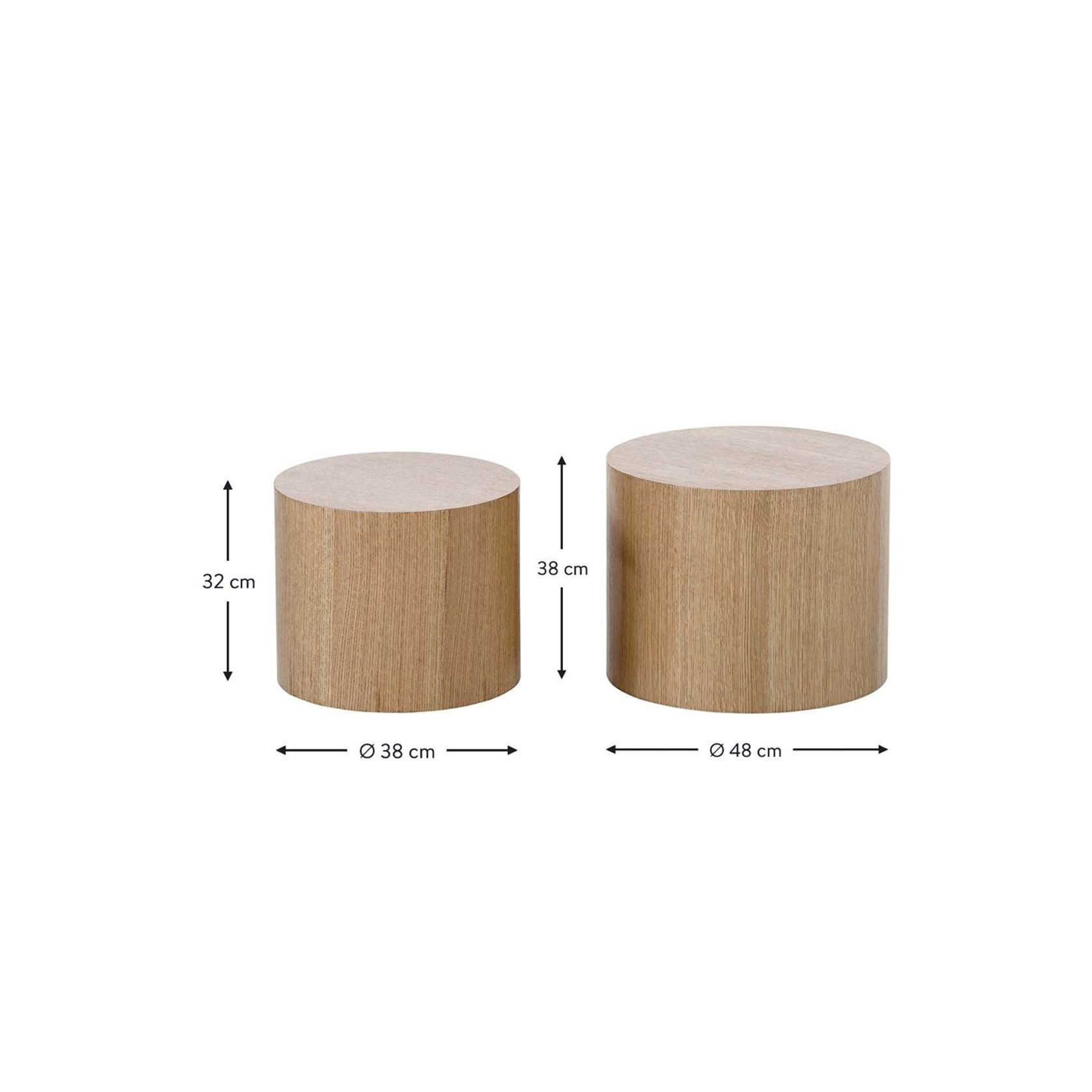 Stump Table Set - Natural gallery detail image