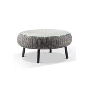 Plantation Hamptons Outdoor Round Wicker Coffee Table gallery detail image