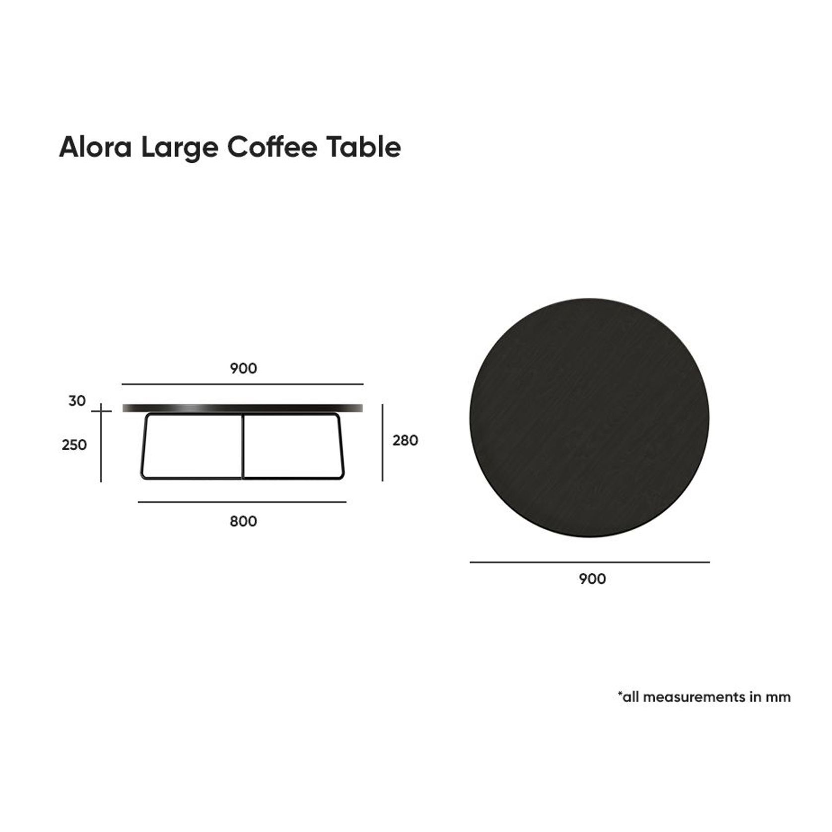 Alora Coffee Table - Large gallery detail image