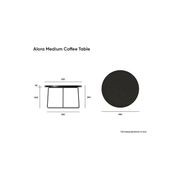 Alora Coffee Table - Medium gallery detail image