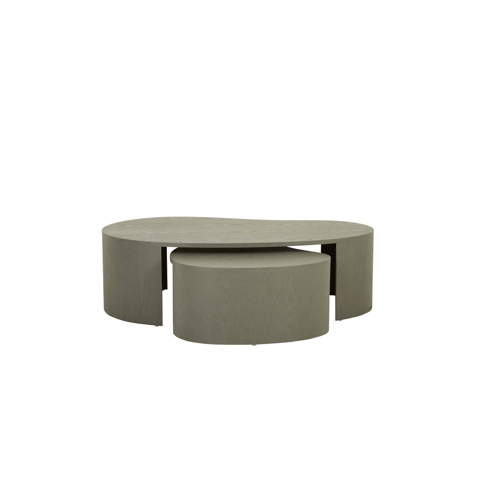 Oberon Curve Nest of 2 Coffee Tables gallery detail image