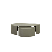 Oberon Curve Nest of 2 Coffee Tables gallery detail image