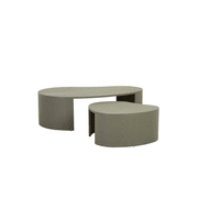 Oberon Curve Nest of 2 Coffee Tables gallery detail image