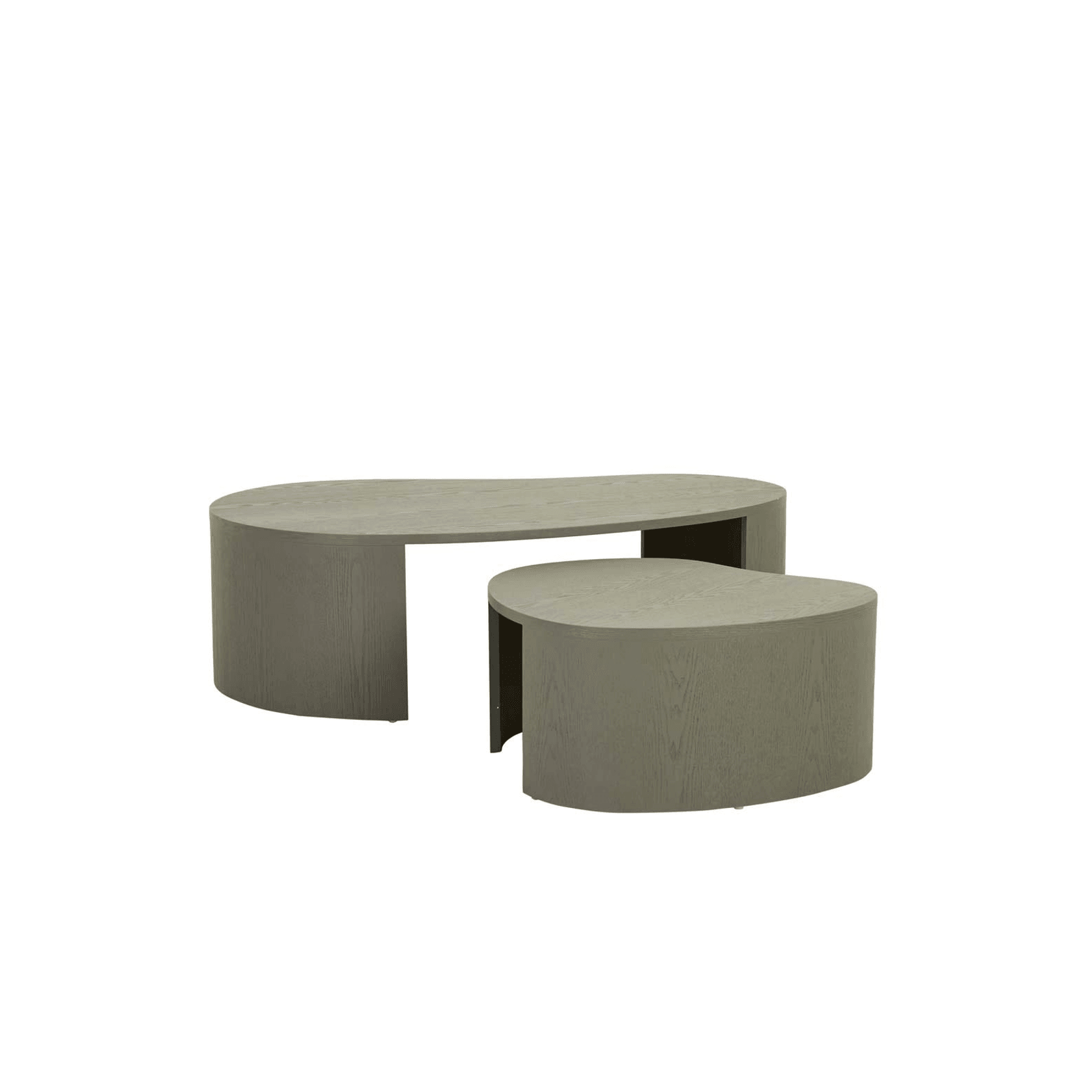 Oberon Curve Nest of 2 Coffee Tables gallery detail image