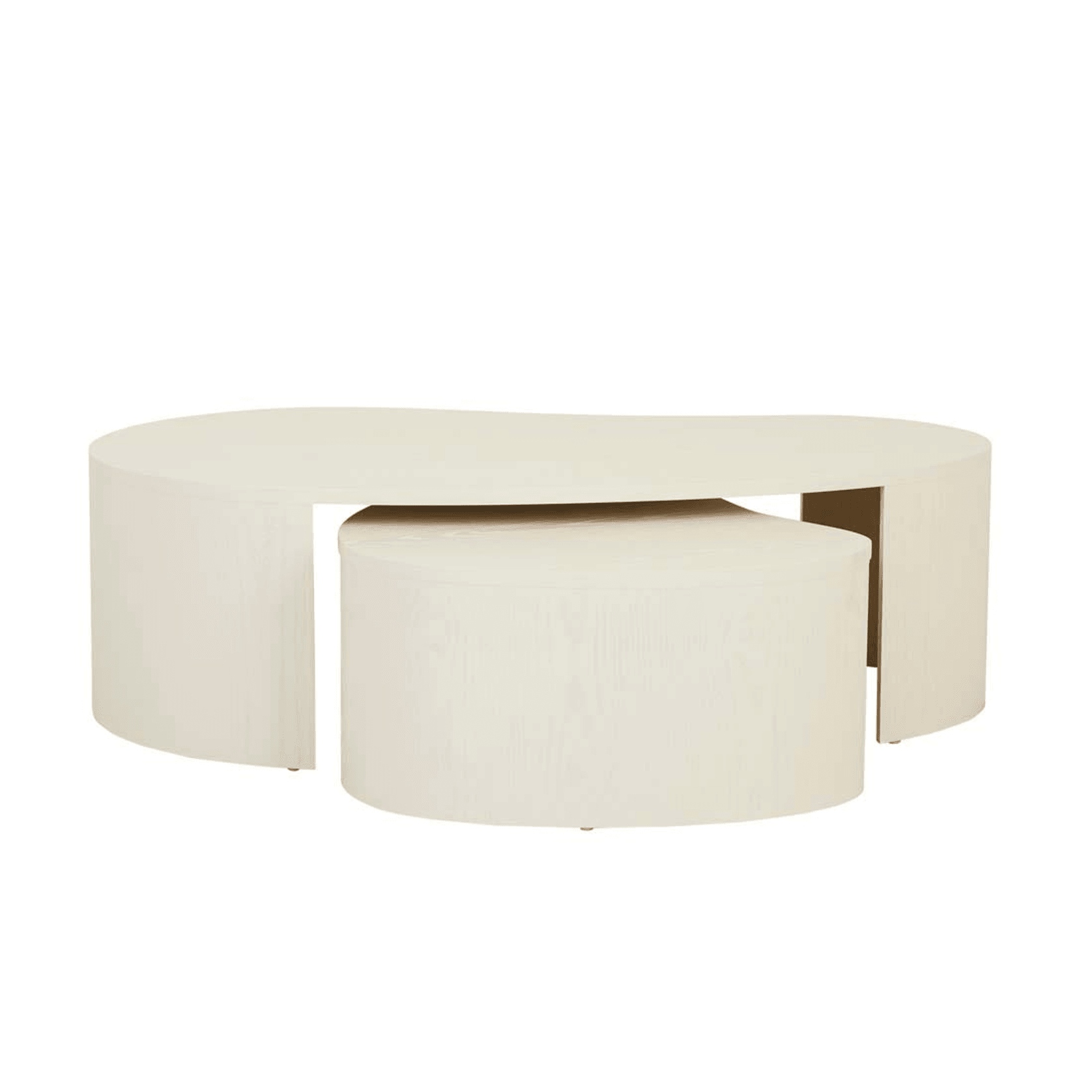 Oberon Curve Nest of 2 Coffee Tables gallery detail image