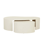 Oberon Curve Nest of 2 Coffee Tables gallery detail image