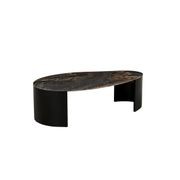 Oberon Curve Marble Coffee Table gallery detail image