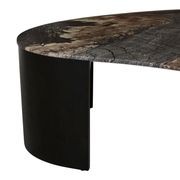 Oberon Curve Marble Coffee Table gallery detail image