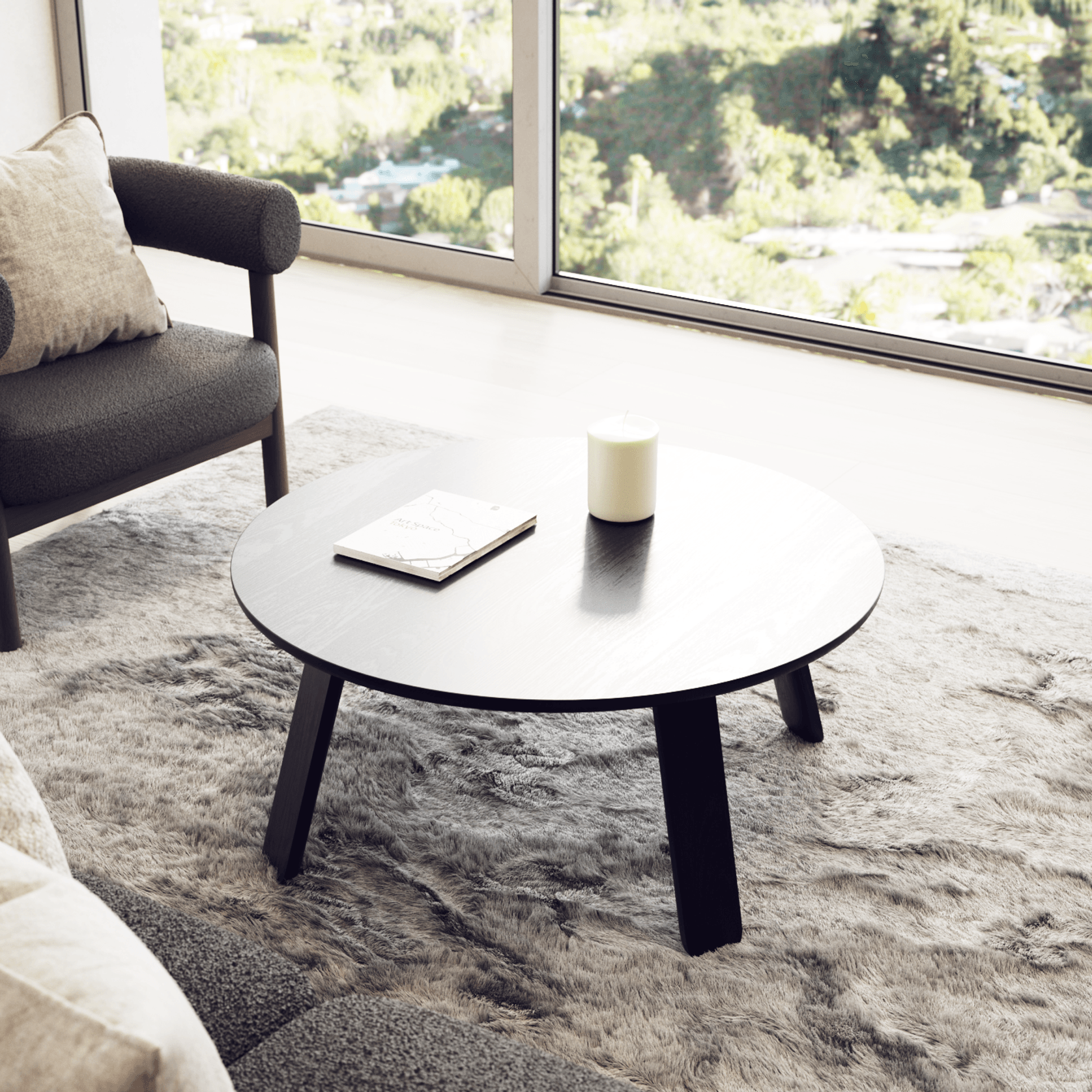 Mateo Coffee Table - Round - 90cm gallery detail image