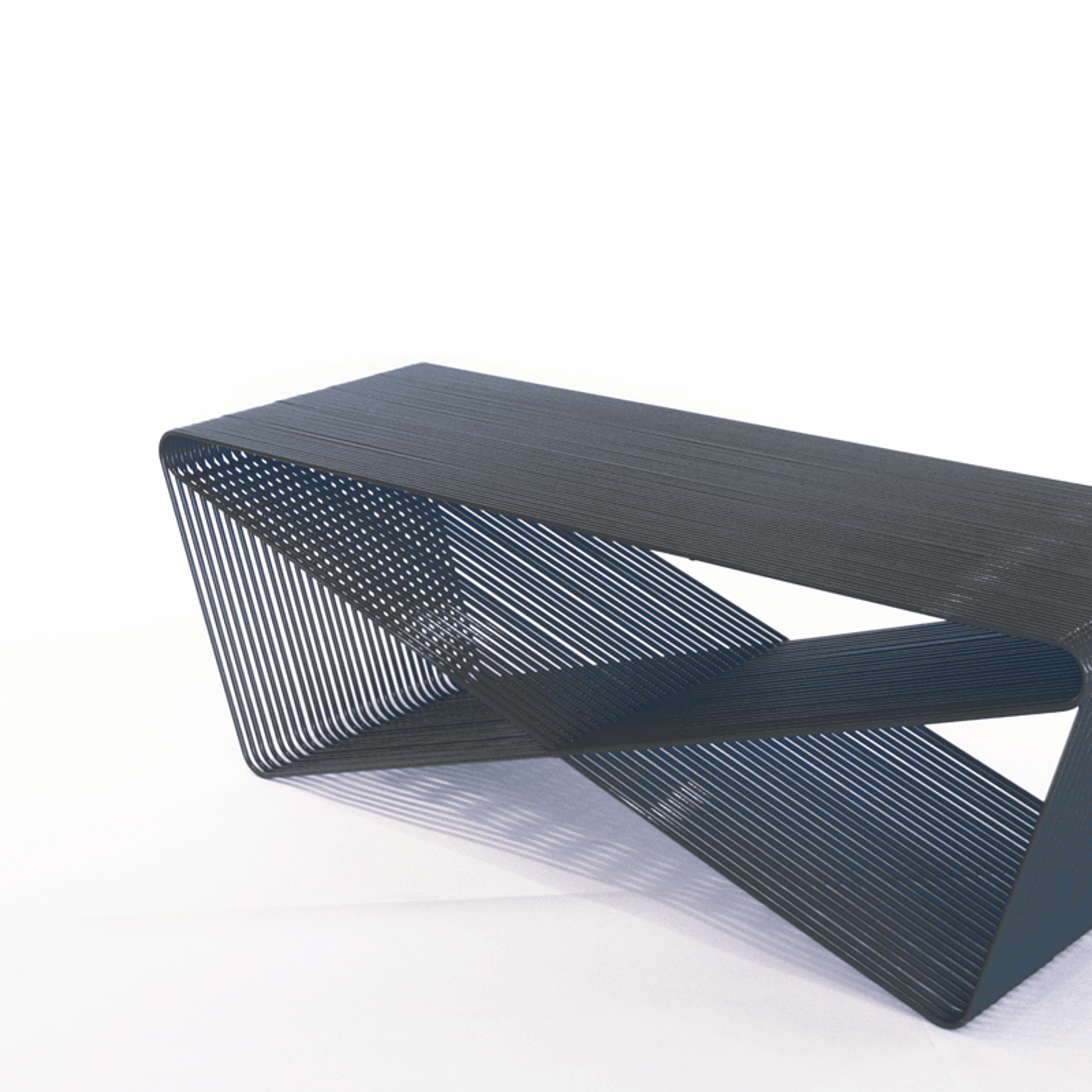 Steel Table Large by Goldsworthy Studio gallery detail image