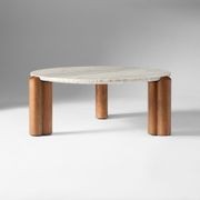 Lorraine Marble Coffee Table gallery detail image