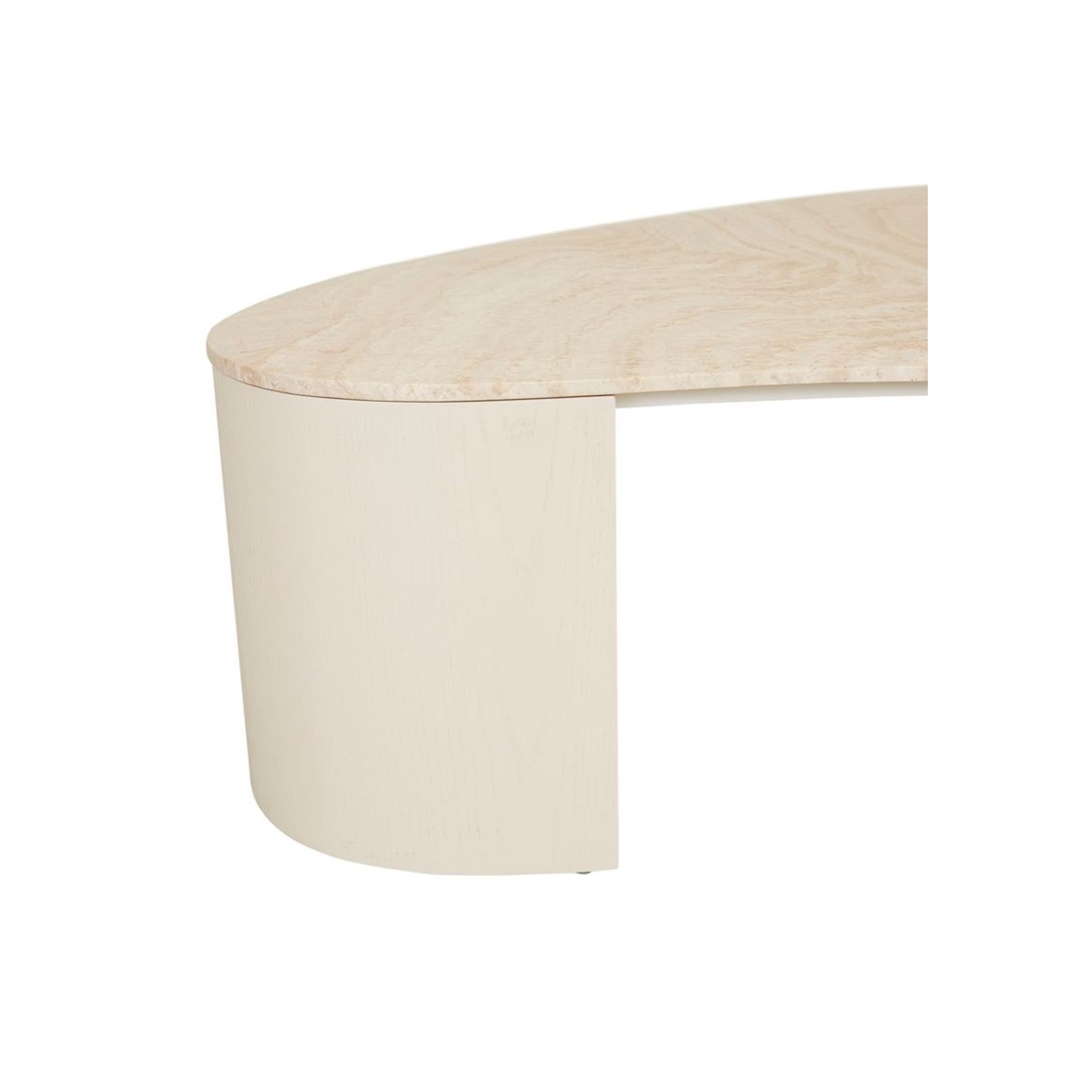 Oberon Curve Marble Coffee Table gallery detail image