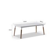 Silas Outdoor Coffee Table for Ivory Rope Setting gallery detail image