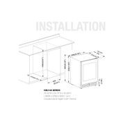820mm Height Under Counter Glass Door Dual Zone gallery detail image