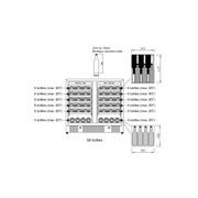 900mm Wide Under Bench Dual Zone Wine Fridge gallery detail image