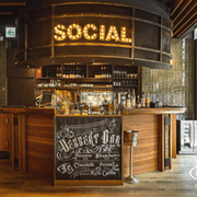 40 Bottle Dual-Zone Stainless Steel Wine Fridge gallery detail image