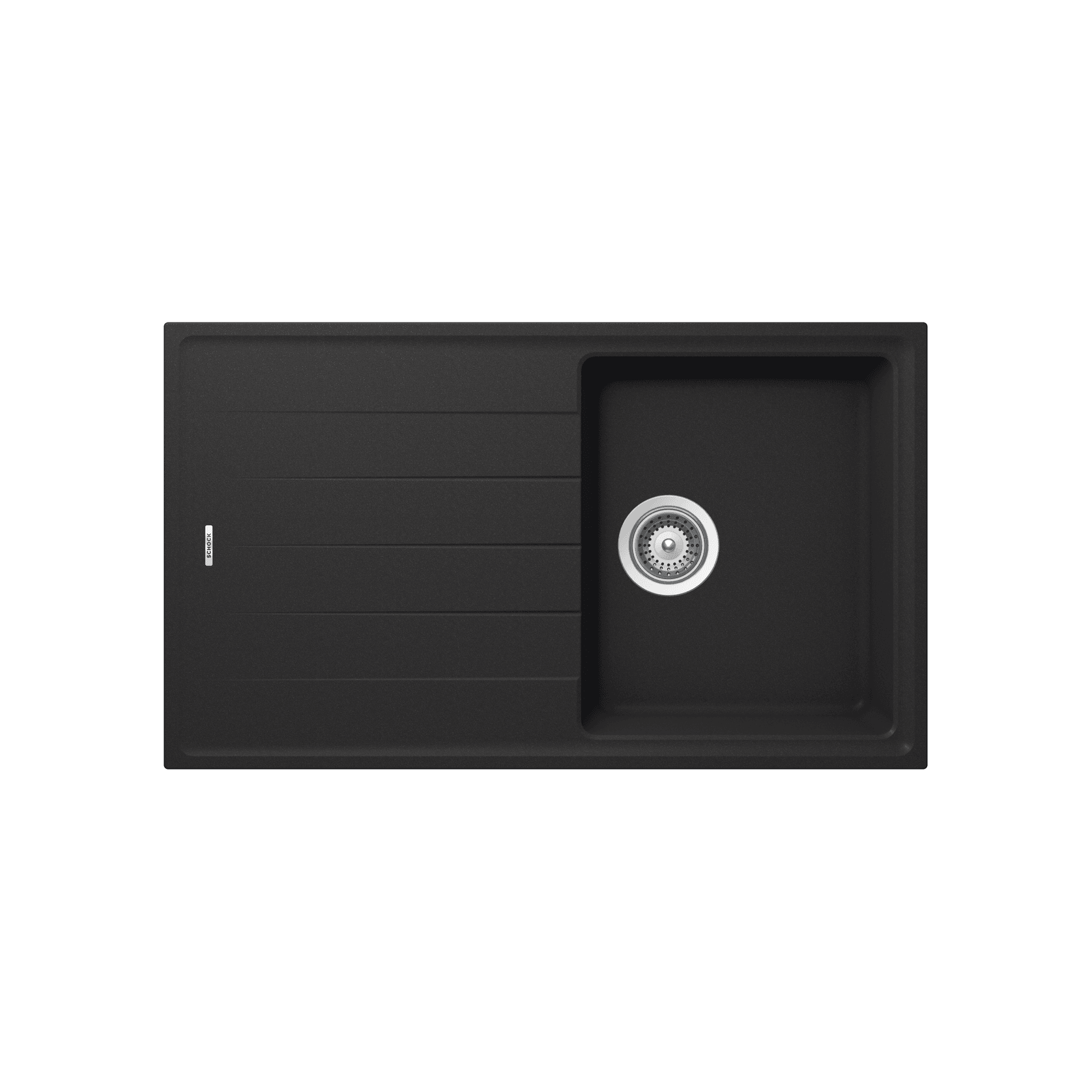 Hafele Quartz sink, Onyx, Single bowl with drainer ArchiPro AU