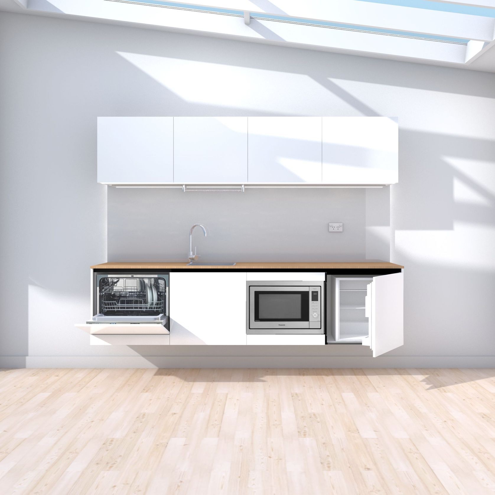 Ascent 2400 Floating Kitchenette gallery detail image