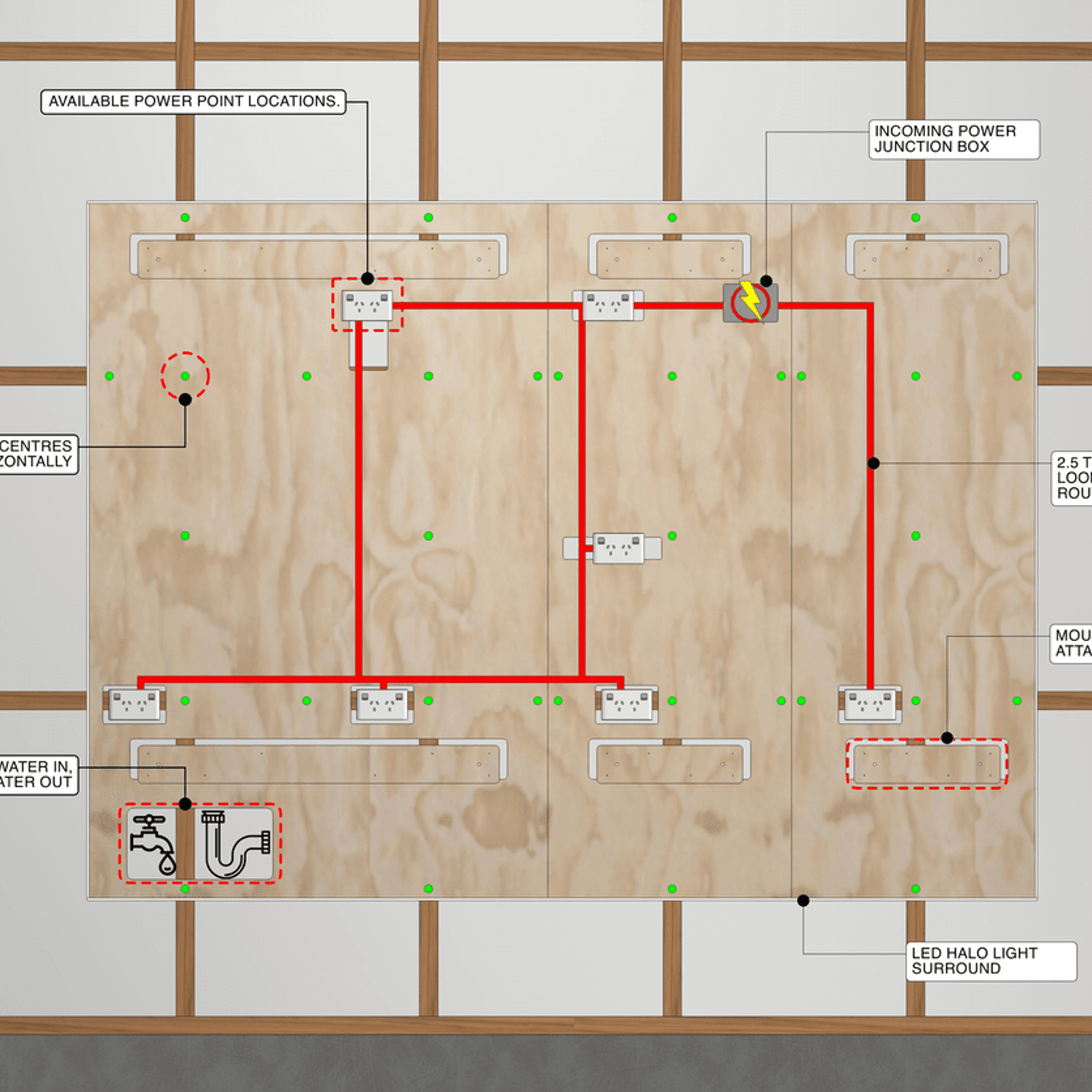 Unfloored 1800 Floating Kitchenette gallery detail image