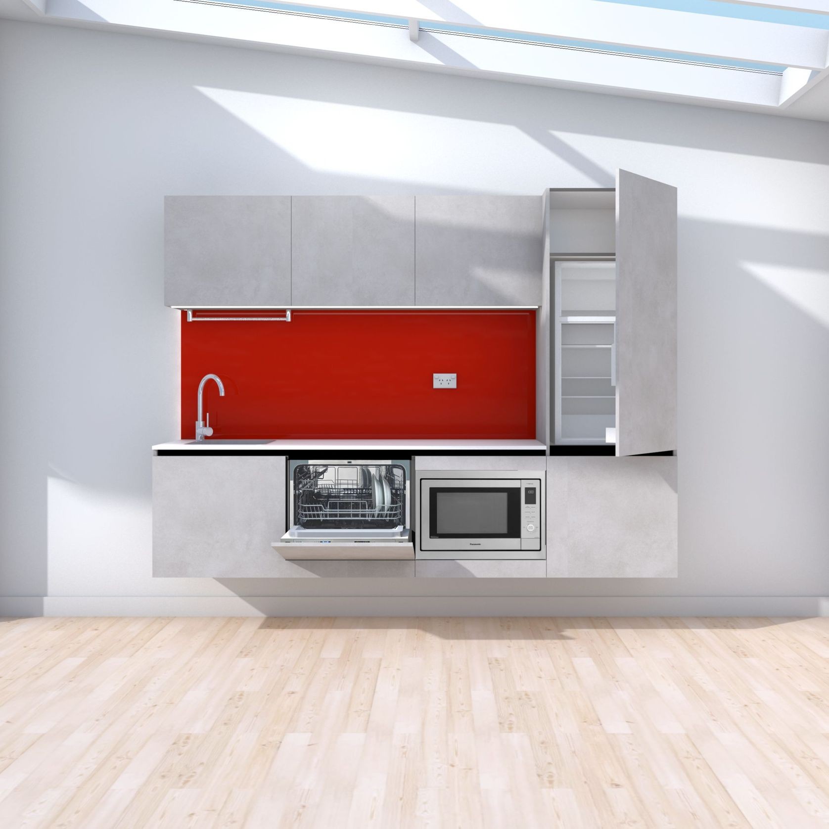 Levitate 2400 Floating Kitchenette gallery detail image