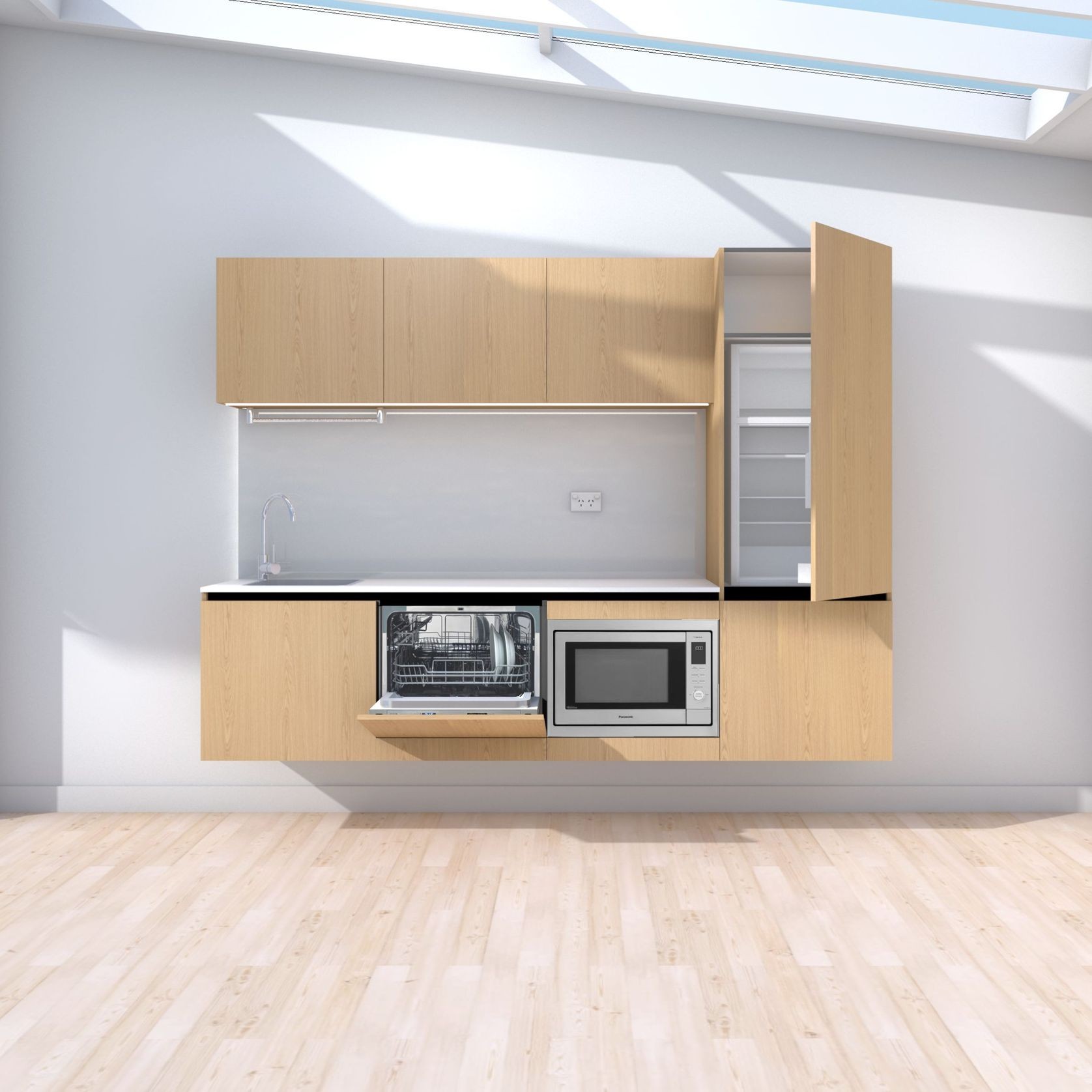 Levitate 2400 Floating Kitchenette gallery detail image