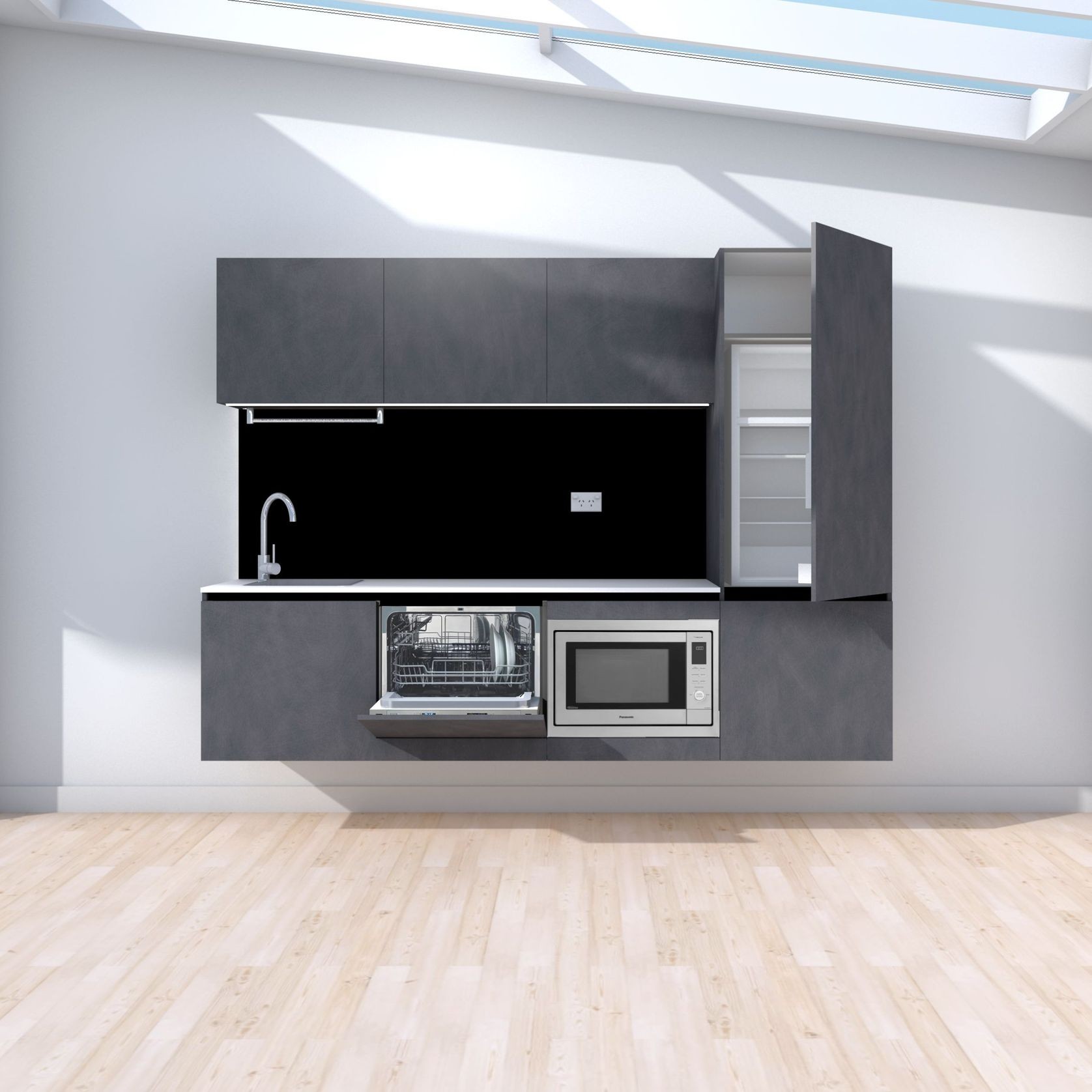 Levitate 2400 Floating Kitchenette gallery detail image